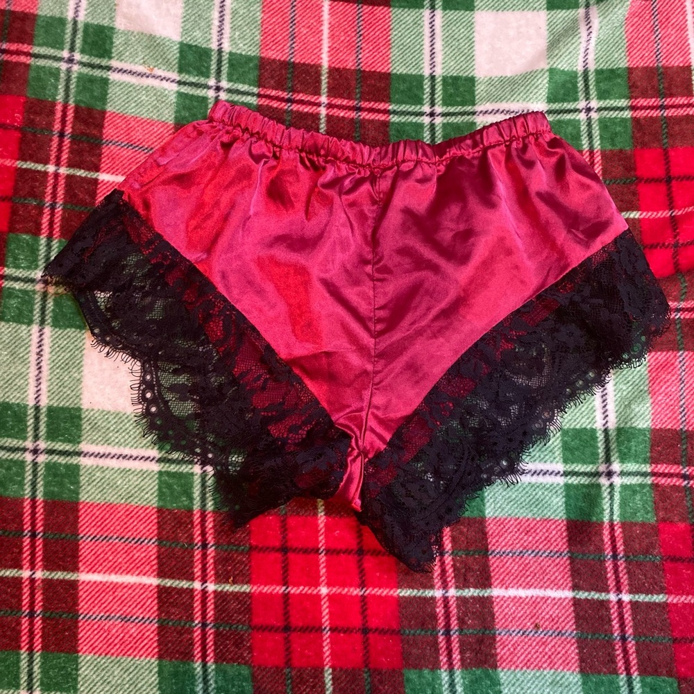 Silk lingerie bottoms